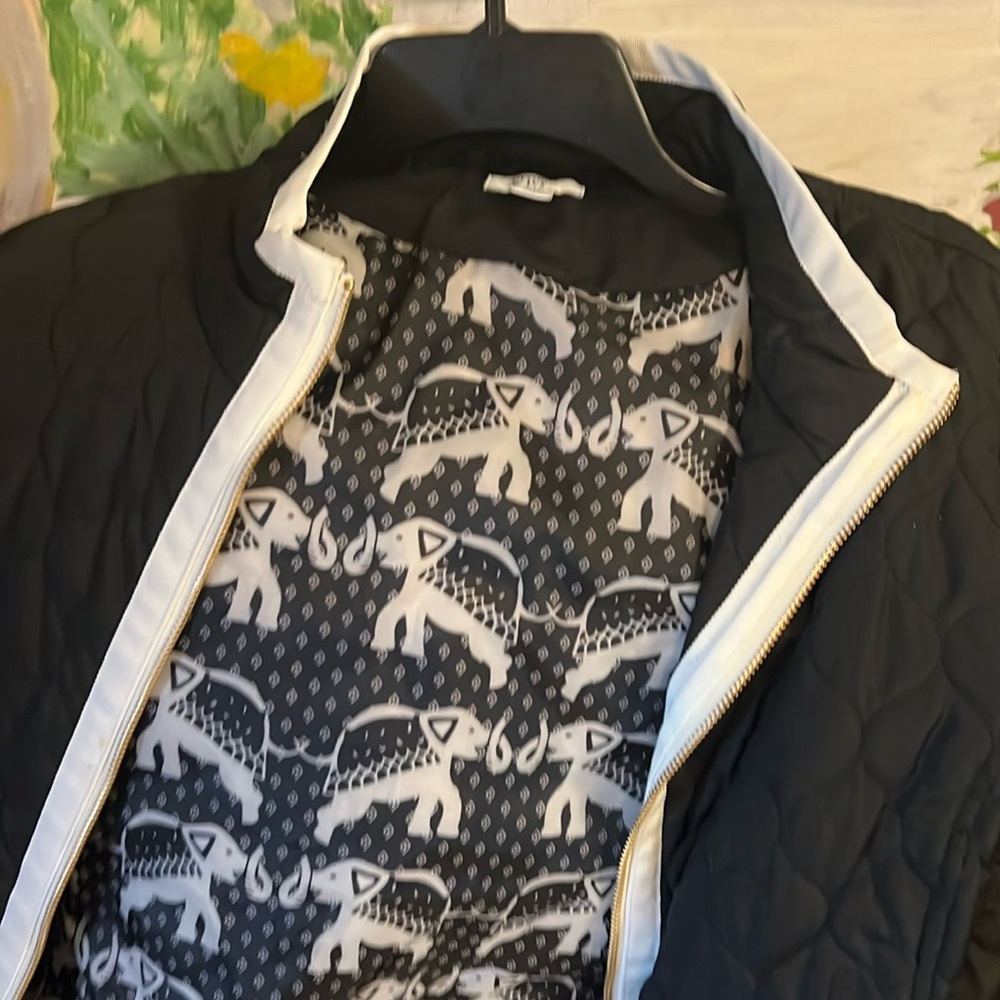 Ladies black vest